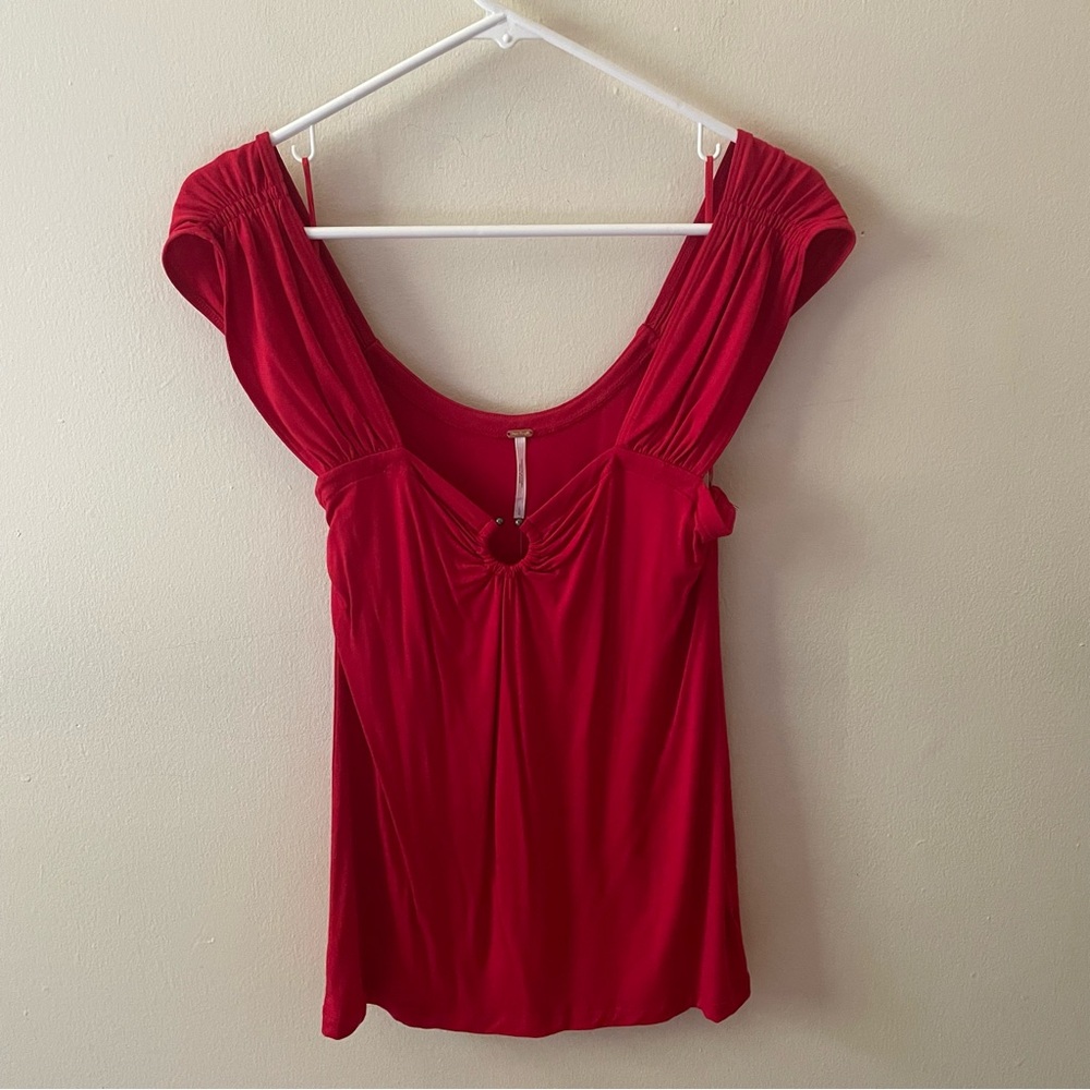 NWT Free People Jett Fitted Top